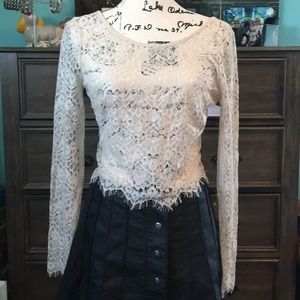 Bebe Lace Top